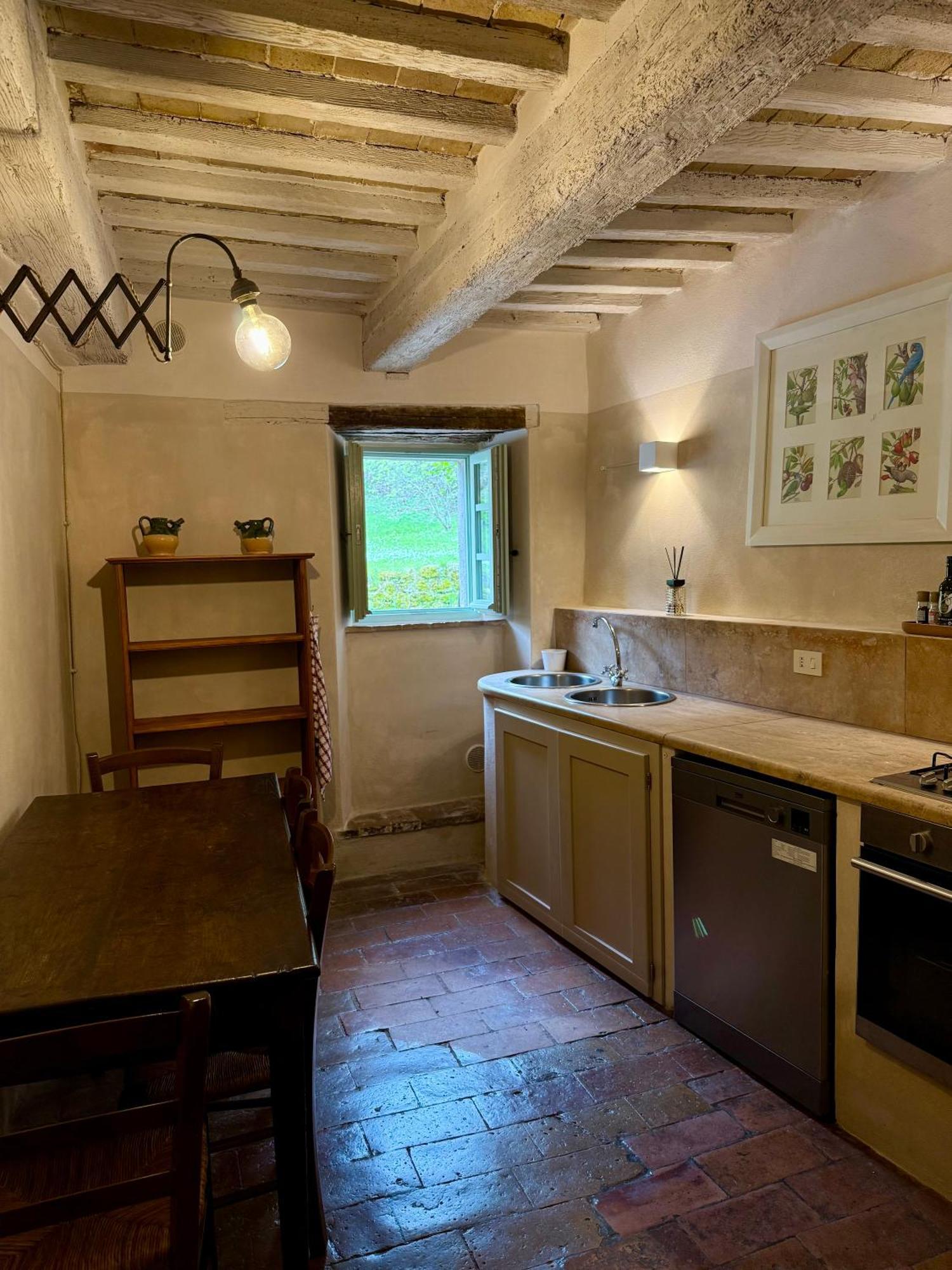 Villa Casa Di Pietro In Vivo D'Orcia, Pool Extérieur photo